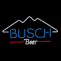 Busch Mountain Beer Sign Neonreclame