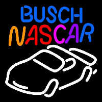 Busch Nascar Neonreclame