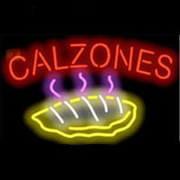 CALZONES FOOD Neonreclame