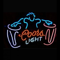 COORS LIGHT DRUM Neonreclame