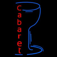 Cabaret With Wine Glass Neonreclame