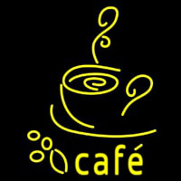 Cafe With Coffee Cup Neonreclame