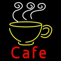 Cafe With Coffee Mug Neonreclame