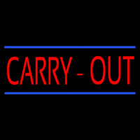 Carry Out Neonreclame