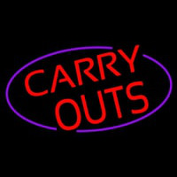 Carry Outs Neonreclame