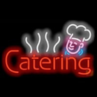 Catering Food Chef Diet Neonreclame