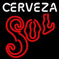 Cerveza Sol Neonreclame