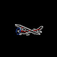 Cessna 182 Blank Neonreclame