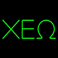 Chi Epsilon Omega Neonreclame
