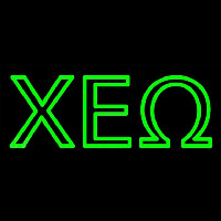 Chi Epsilon Omega Neonreclame