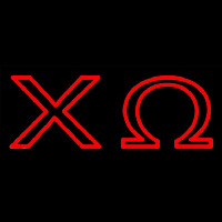 Chi Omega Neonreclame