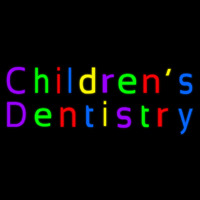 Childrens Dentistry Neonreclame