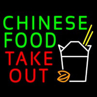 Chinese Food Take Out Neonreclame