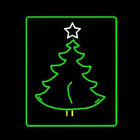 Christmas Tree Logo Neonreclame