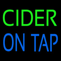 Cider On Tap Neonreclame