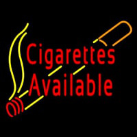 Cigarettes Available Neonreclame