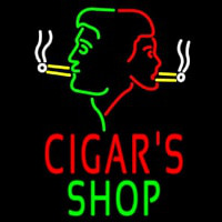 Cigars Shop With Logo Neonreclame