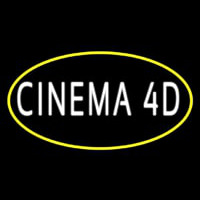 Cinema 4d With Border Neonreclame