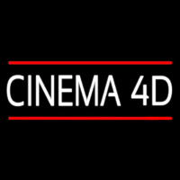 Cinema 4d With Red Line Neonreclame