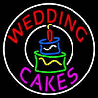 Circle Wedding Cakes Neonreclame