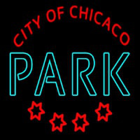 City Of Chicanco Park Neonreclame
