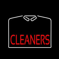 Cleaners With White Shirt Neonreclame