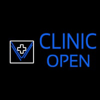Clinic Open Neonreclame