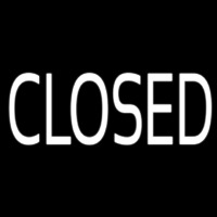 Closed Neonreclame