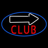 Club With Arrow Neonreclame