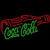 Coca Cola With Cross Bottle Giant Neonreclame