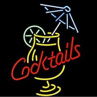 Cocktail And Martini Umbrella Cup Bier Bar Neonreclame Cadeau Snelle verzending