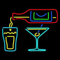 Cocktails Bar Open Neonreclame