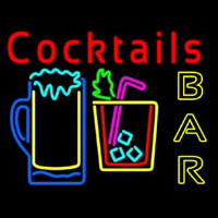 Cocktails Bar Open Neonreclame