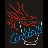 Cocktails Fire Neonreclame