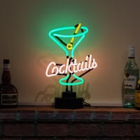 Cocktails Glass 2 Desktop Neonreclame