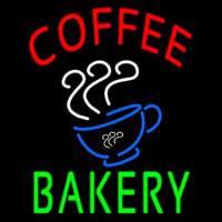 Coffee Bakery With Coffee Cup Neonreclame