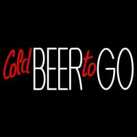 Cold Beer To Go Neonreclame
