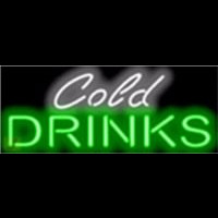 Cold Drinks Barbeque Neonreclame