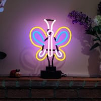 Colorful Butterfly Desktop Neonreclame