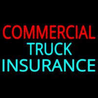 Commercial Truck Insurance Block Neonreclame
