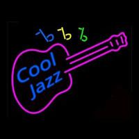 Cool Jazz Guitar Neonreclame