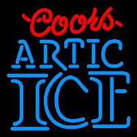 Coors Artic Ice Beer Sign Neonreclame