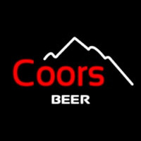 Coors Beer Mountain Neonreclame