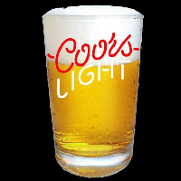 Coors Light Beer Glass Beer Sign Neonreclame