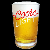 Coors Light Beer Glass Beer Sign Neonreclame