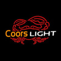 Coors Light Crab Neonreclame