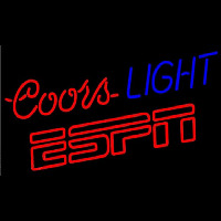 Coors Light Espn Beer Sign Neonreclame