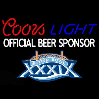 Coors Light Offical Beer Sponsor Beer Sign Neonreclame