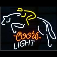 Coors Light Race Horse Neonreclame