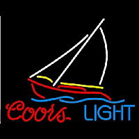 Coors Light Sailboat Neonreclame